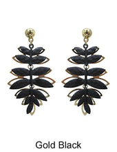 Load image into Gallery viewer, Laurel leaf earrings, Evergreen leaf earrings, Nature inspired, Post Earrings