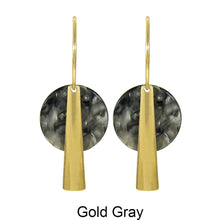 Load image into Gallery viewer, Acetate Resin Geometric Simple Dangle Hoop Earrings