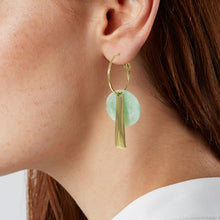 Load image into Gallery viewer, Acetate Resin Geometric Simple Dangle Hoop Earrings