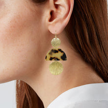 Load image into Gallery viewer, Acetate Resin Geometric Drop Hook Earrings