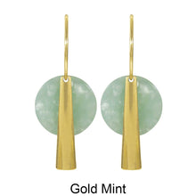 Load image into Gallery viewer, Acetate Resin Geometric Simple Dangle Hoop Earrings