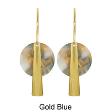 Load image into Gallery viewer, Acetate Resin Geometric Simple Dangle Hoop Earrings