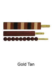 Load image into Gallery viewer, Color Printed Wood Hair Clips 3PCS Set