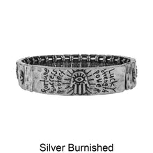 Load image into Gallery viewer, Fortune Success Protect Hamsa Stretchable Bangle Bracelet